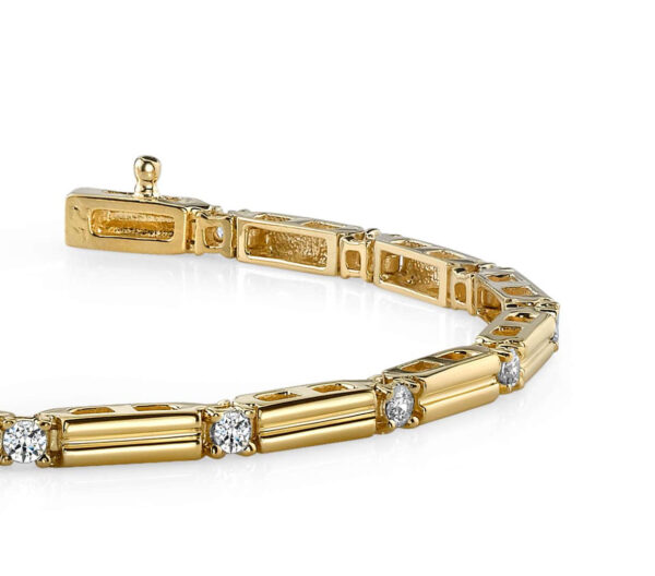 Timeless Bar And Diamond Bracelet - Image 2