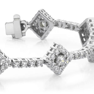 Art Deco Diamond Link Bracelet