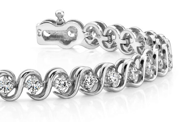 S Link Diamond Bracelet