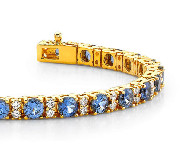 Diamond And Colored Stone Bracelet - Image 2