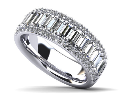 Baguette Brilliance Diamond Ring